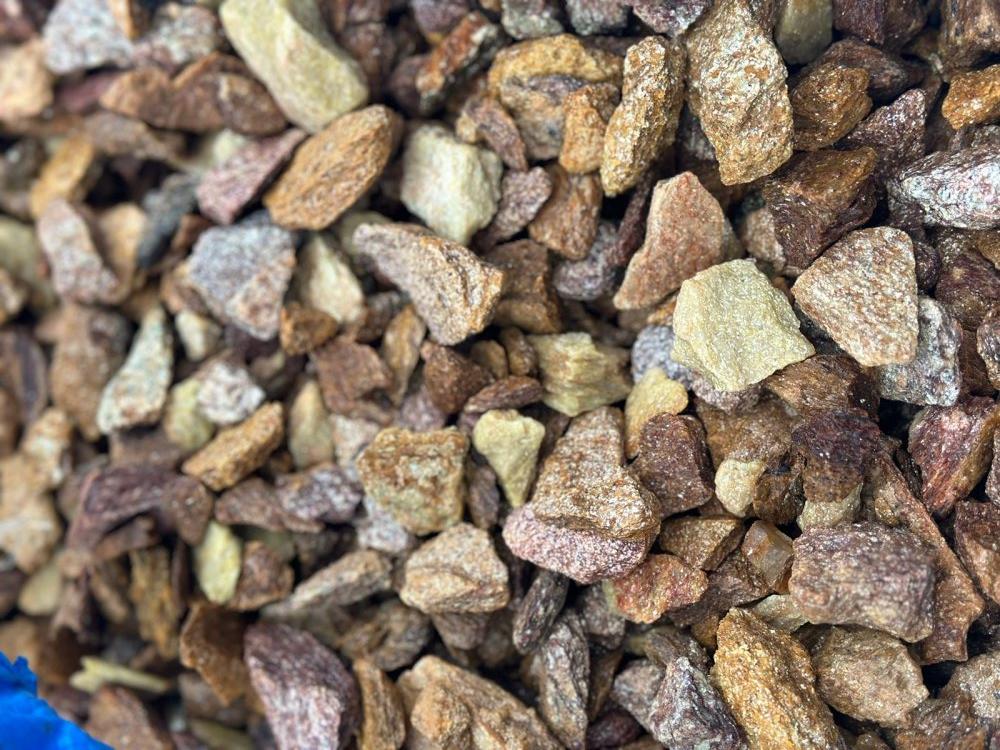 Златолит персиковый декоративная каменная крошка купить в Тобольске