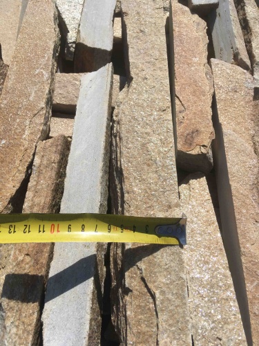 Горбушка златолит золотистый для облицовки купить в Тобольске