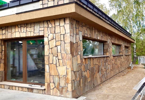 Плитняк кора дерева для фасада купить в Тобольске