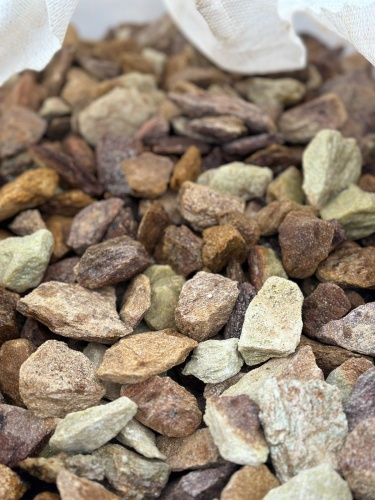 Златолит персиковый декоративная каменная крошка купить в Тобольске
