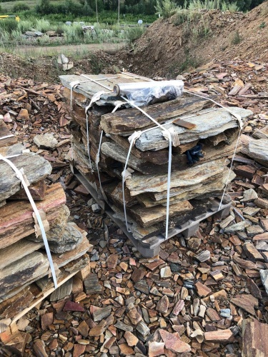 Плитняк кора дерева 50-100мм для пошаговых дорожек купить в Тобольске