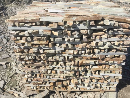 Горбушка златолит золотистый для облицовки купить в Тобольске