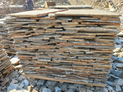 Плитняк серицит облицовочный 10-20мм купить в Тобольске